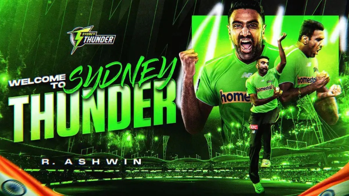 R Ashwin created history by joining the Big Bash League