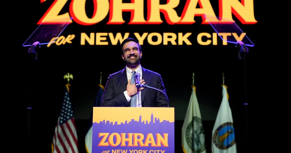 Democrat Zohran Mamdani won the New York mayoral race at the age of 34