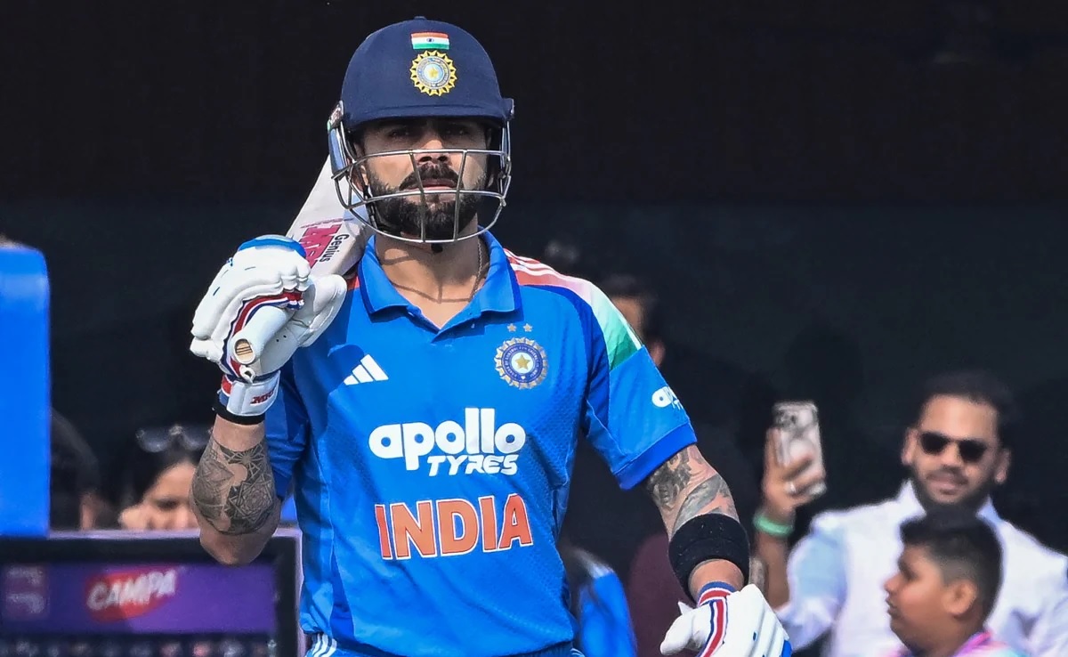Kohli broke Tendulkar's century record