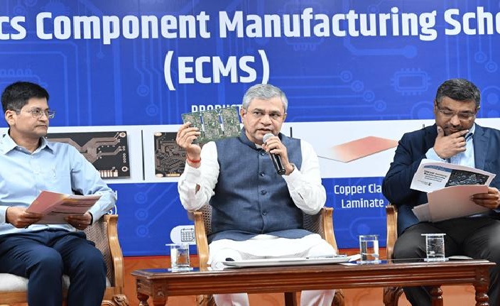 Government of India Approves 7 Projects under Electronics Components Manufacturing Scheme with Investment of Over ₹5,500 Crore
