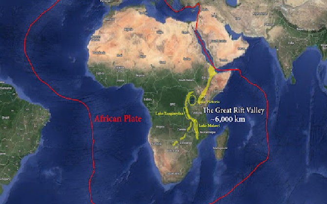 Geological Changes in Africa: A Continent on the Verge of Splitting into Two