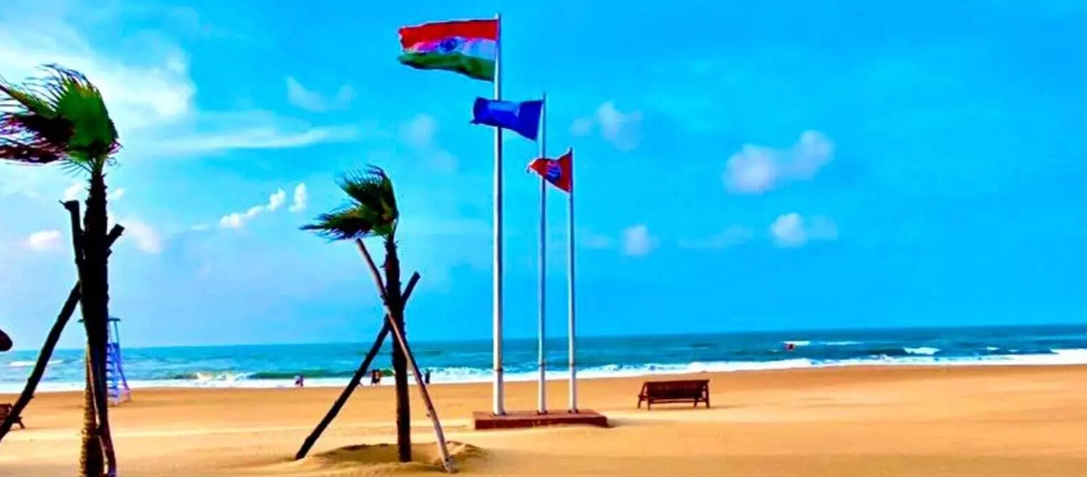 Five beaches in Maharashtra have earned the international Blue Flag certification