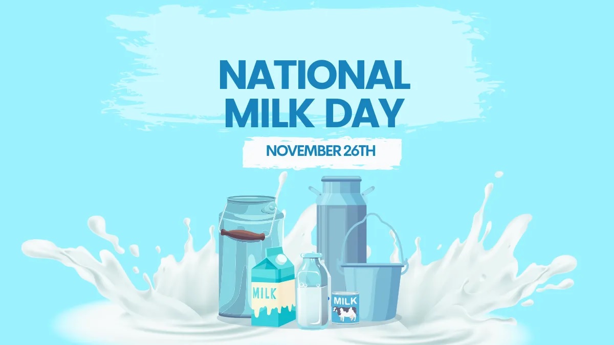 National Milk Day: 26th November
