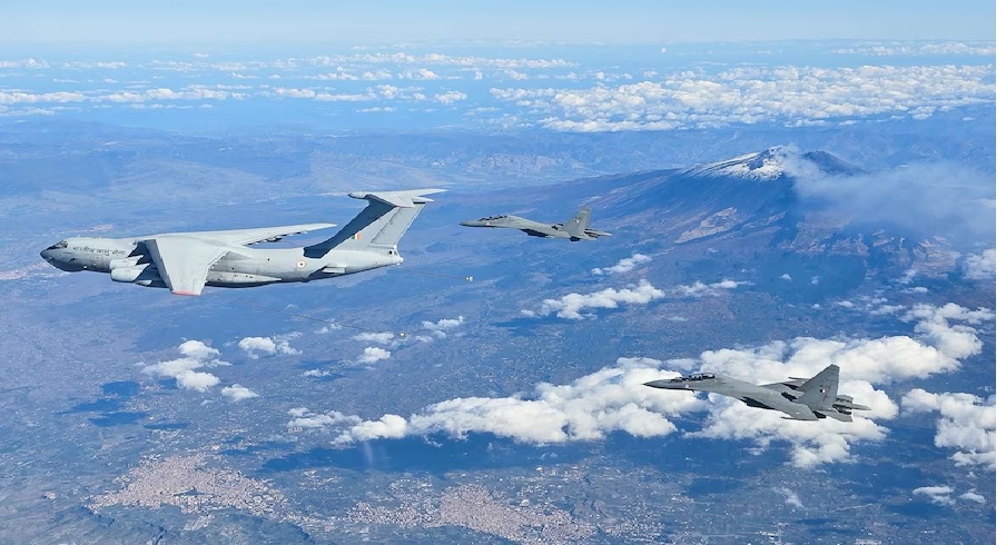 An Indian Air Force contingent has reached France to participate in Garuda-2025