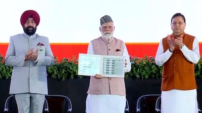 Uttarakhand’s Silver Jubilee celebrations attended and development projects worth over ₹8,000 crore in Dehradun launched by PM Modi