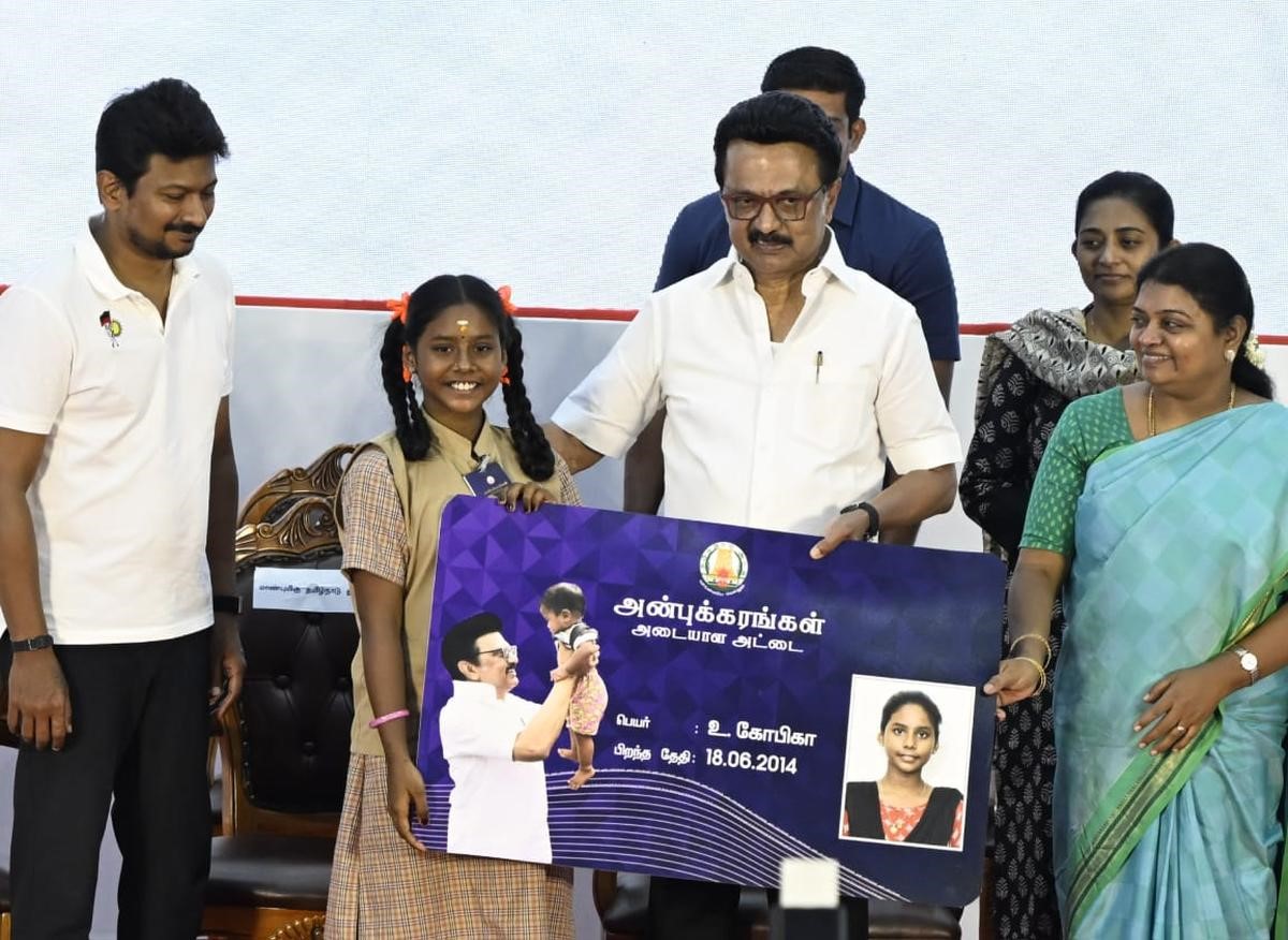 Anbu Karangal’ program for orphaned children’s education was launched by CM Stalin in Tamil Nadu