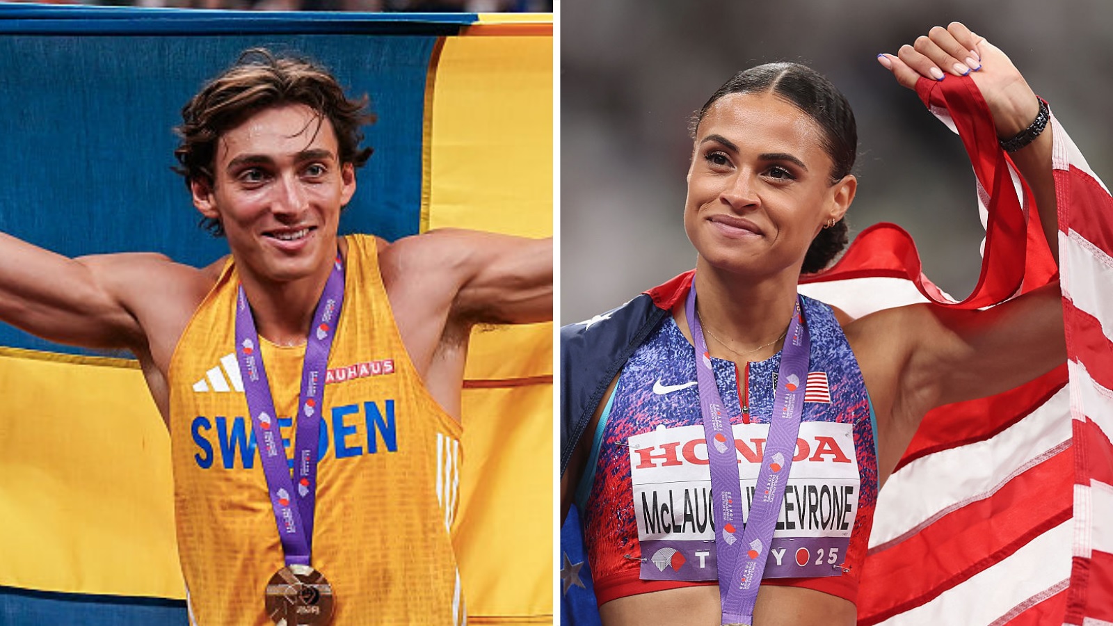 Armand Duplantis and Sydney McLaughlin-Levrone named World Athletics’ athletes of year