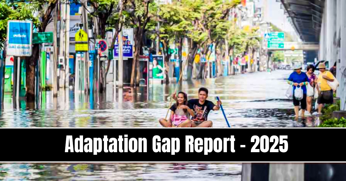 UNEP Adaptation Gap Report 2025: “Running on Empty”