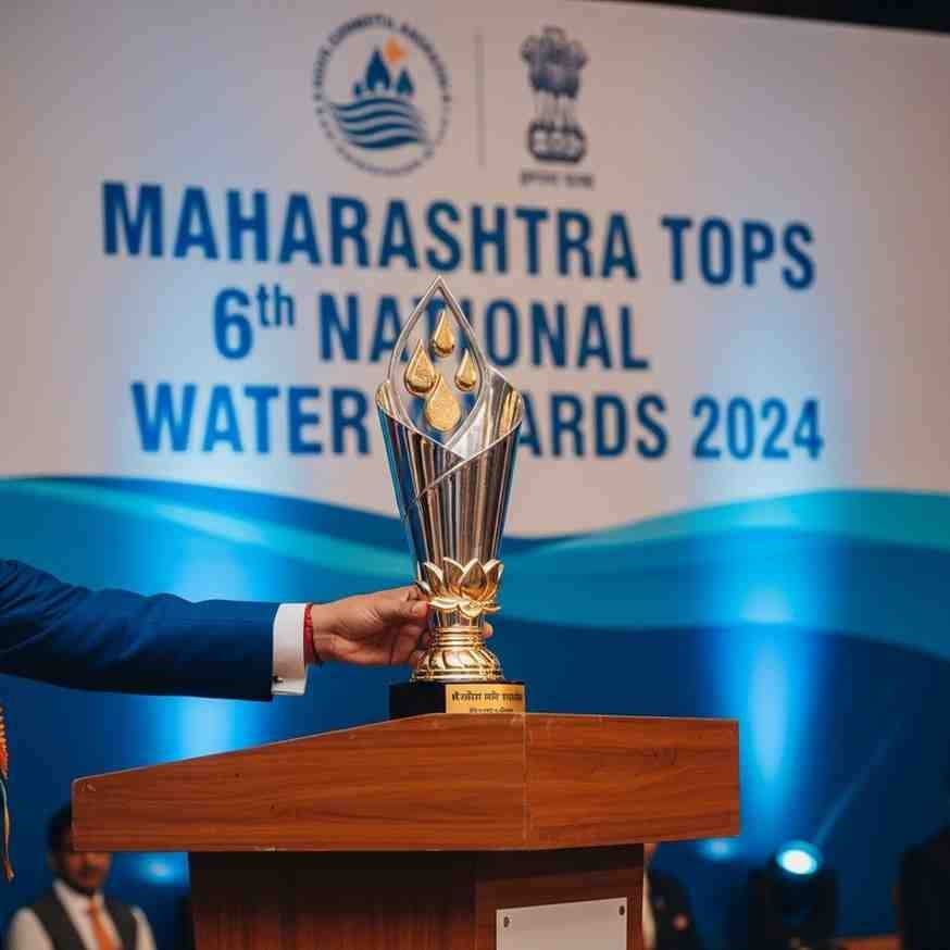 Maharashtra topped the 6th National Water Awards 2024