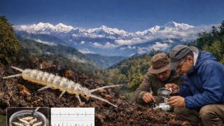 Researchers from the Zoological Survey of India have discovered a new species of Diplura in the Eastern Himalayas